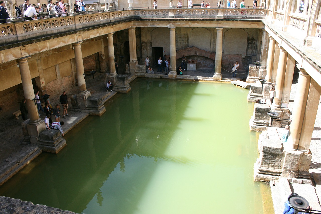 Roman baths: hodgepodge zones of the ancient world